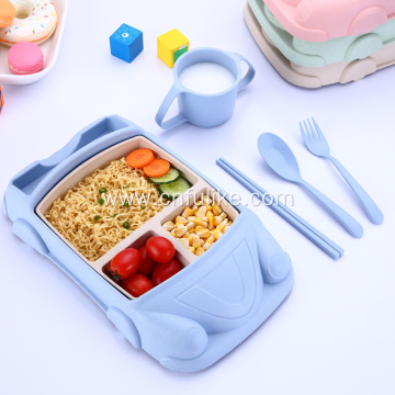 Unbreakable Children Dinnerware Cute Shape